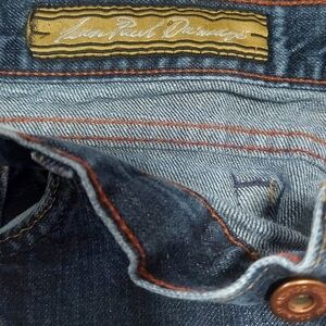 Y2K Damage Jeans, Bootcut, Made in USA Italian Ringspun Denim Organic Cotton